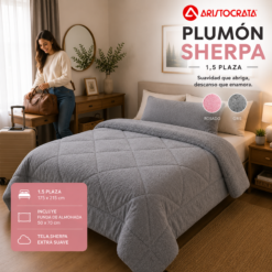 Plumón Sherpa Aristócrata 1 ½ Plaza - Imagen 4